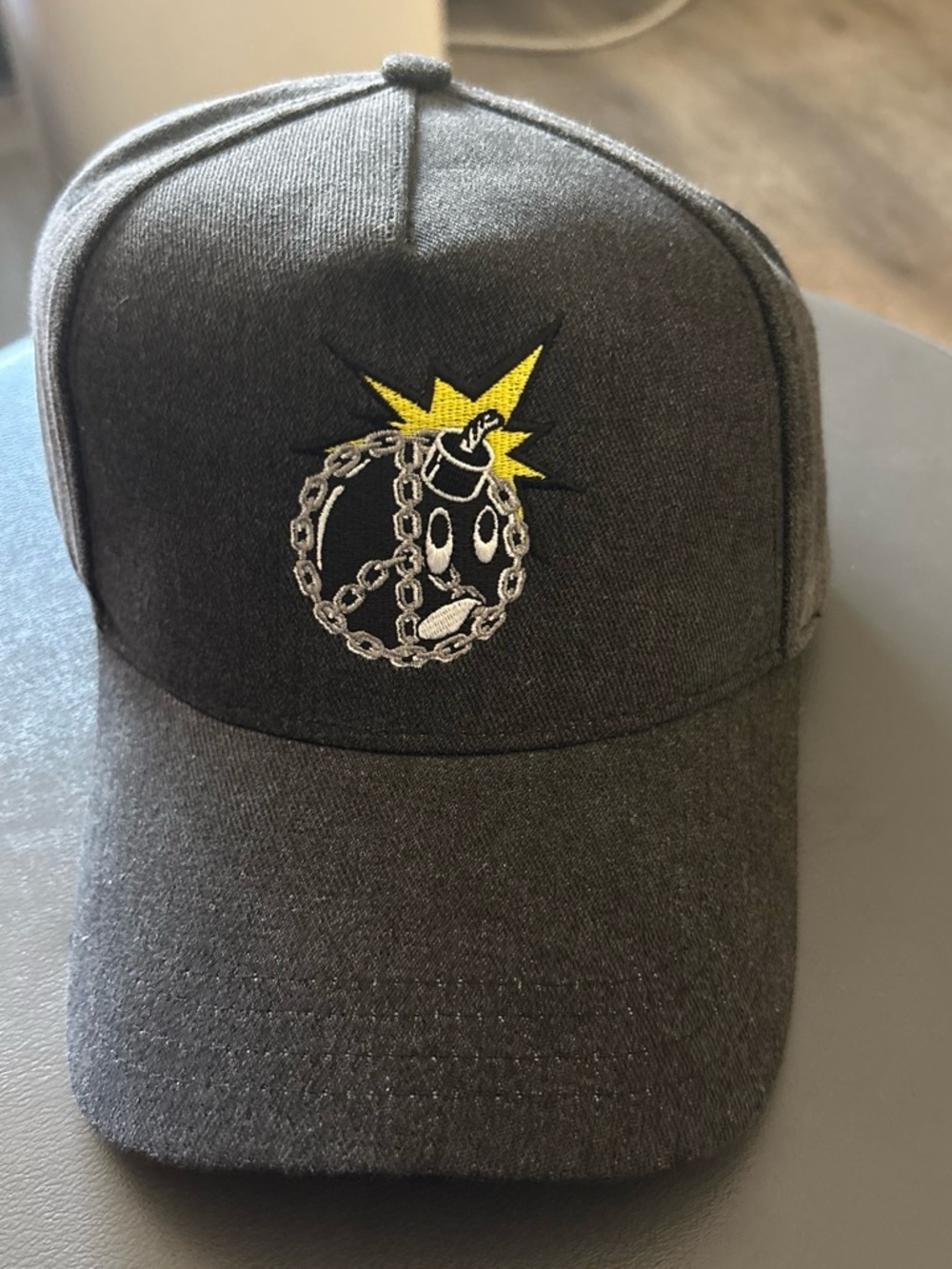 The hundreds Black Men’s Embroidered Graphic Baseball Cap